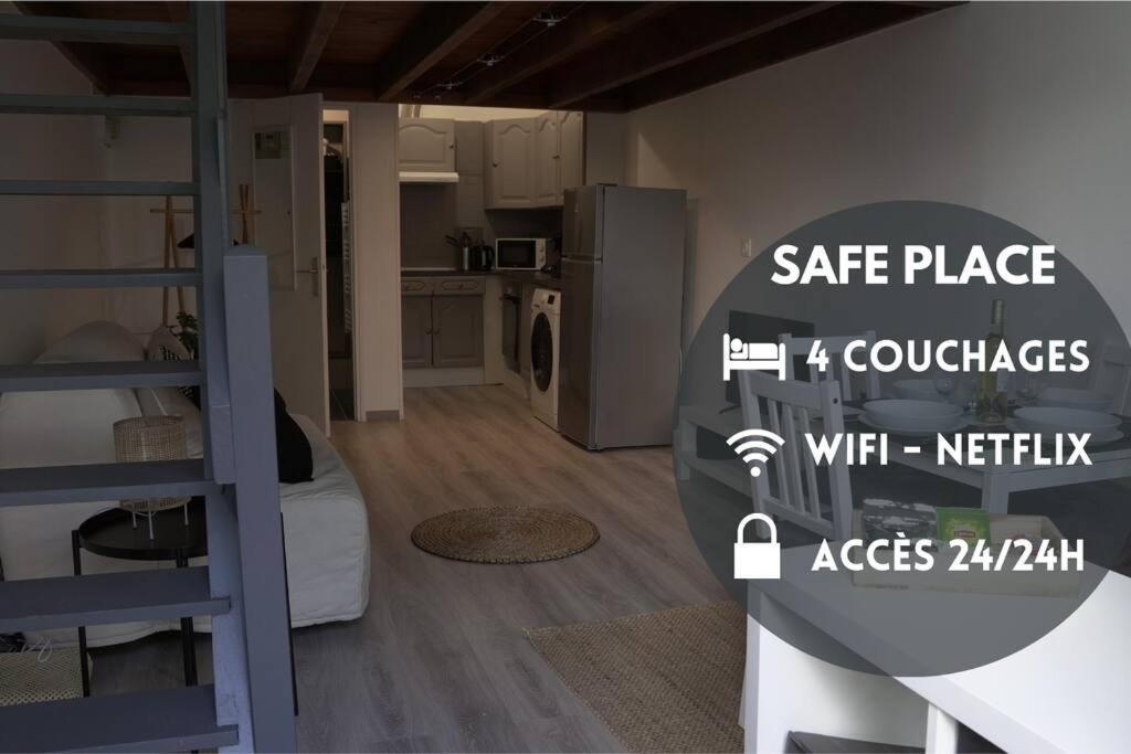 Saafeplace-4Pers-Wifi-Keybox-24Sur7 Etampes Luaran gambar